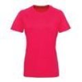 TriDri® Women's panelled TriDri® tech tee Hot Pink